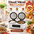 🍚 DualPot™ 2-in-1 Smart Rice Cooker | Two Meals at Once ✨