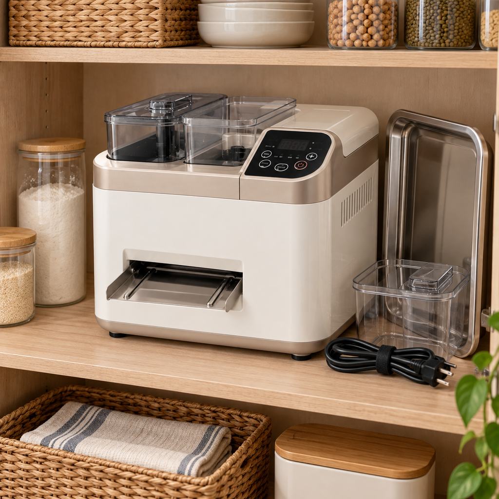 🥞 FreshPress™ Automatic Flatbread Maker | One-Touch Roti, Tortilla & Chapati Machine